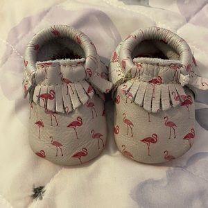 Freshly picked flamingos